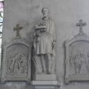Ensemble de 2 statues : saint Roch et saint Isidore