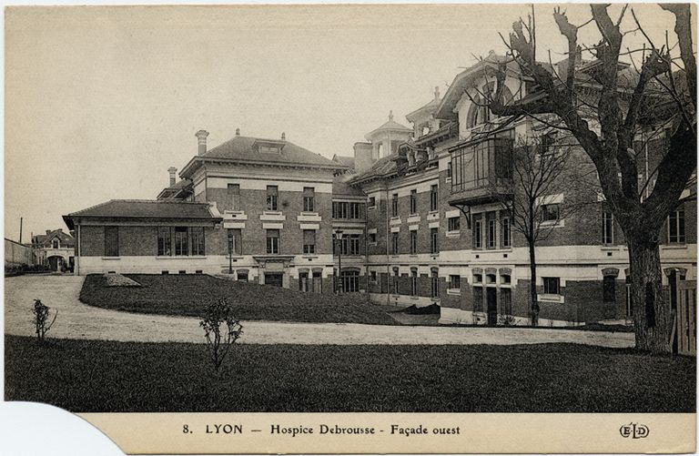 Hospice, puis hôpital pédiatrique Debrousse