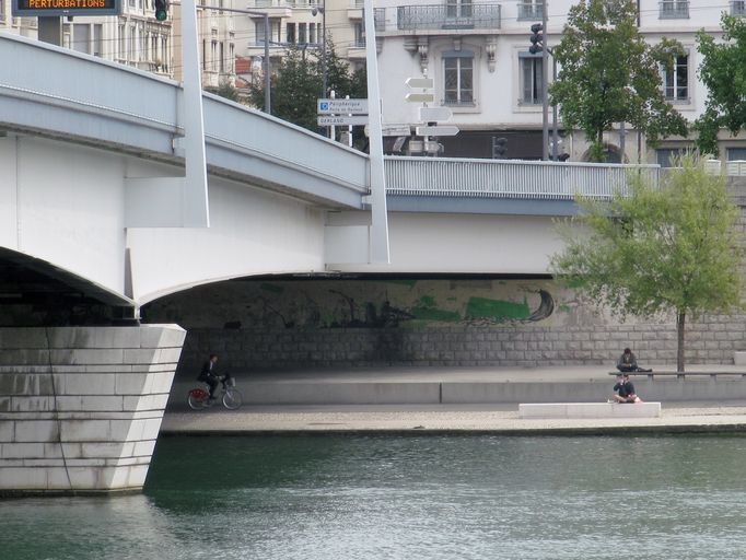 Pont routier et ferroviaire (tramway) Galliéni