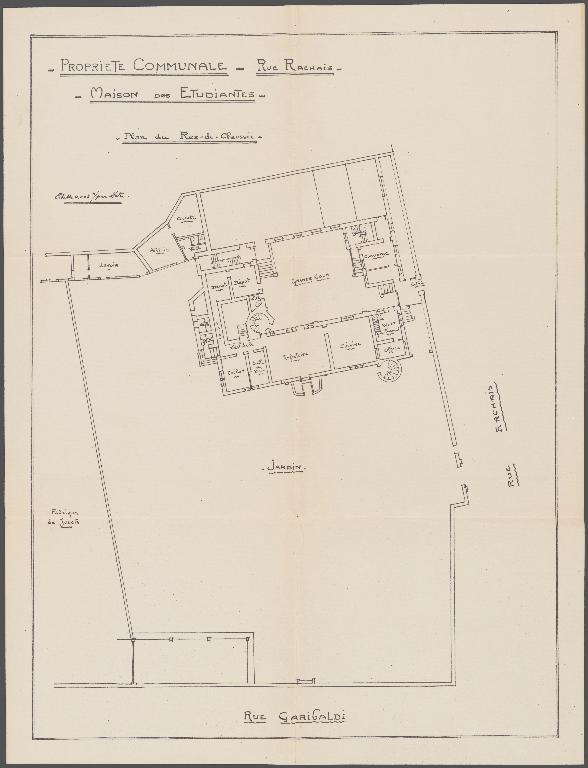 Maison forte dite château de la Buire, couvent de petites soeurs de l'Assomption, école de rééducation professionnelle de blessés militaires de la Ville de Lyon dite école Joffre, maison des étudiantes Lirondelle