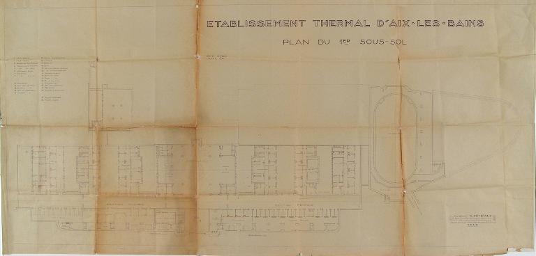 Établissement thermal, dit Thermes de Pétriaux ou Nouveaux Thermes