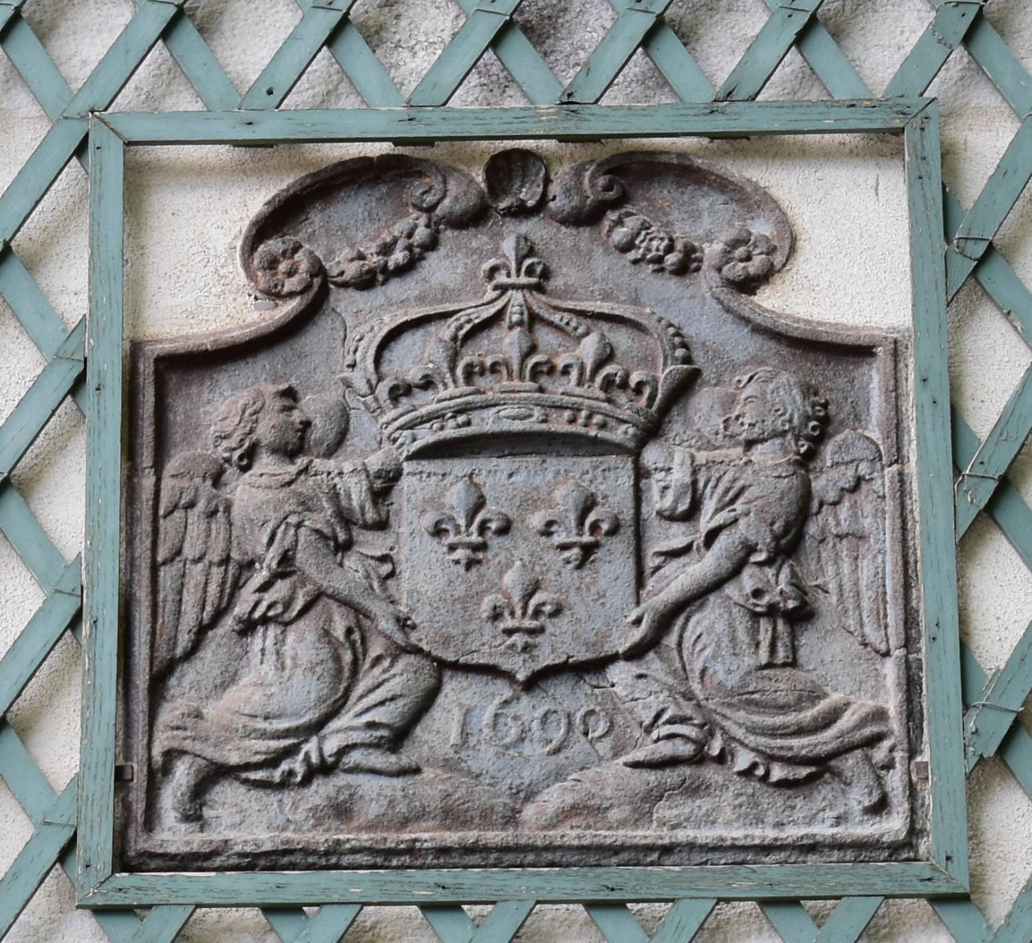 Plaque de cheminée