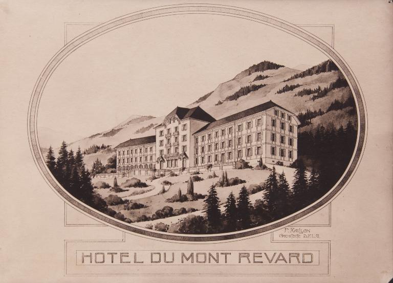 Hôtel de voyageurs, dit chalets-hôtels du Mont-Revard, puis Grand Hôtel PLM du Mont-Revard, actuellement immeuble à logements