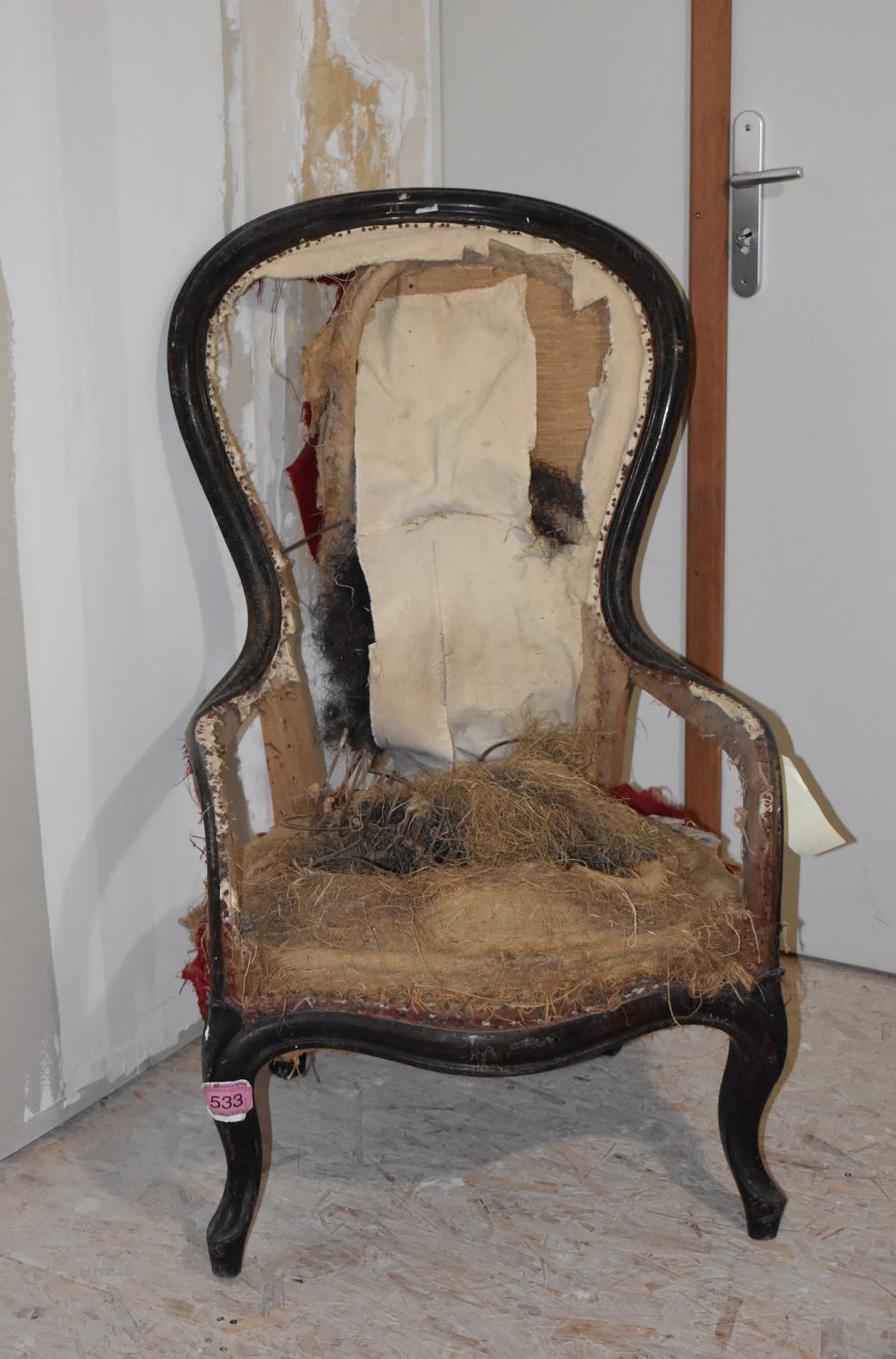 Fauteuil (bergère)