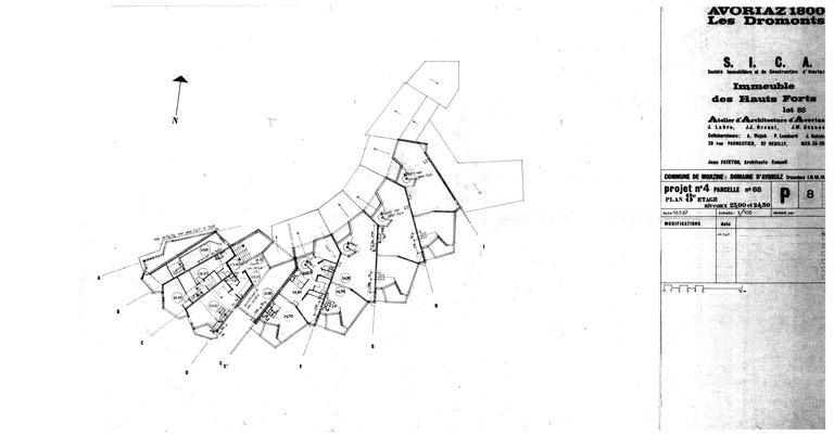 Immeuble dit résidence les Hauts-Forts