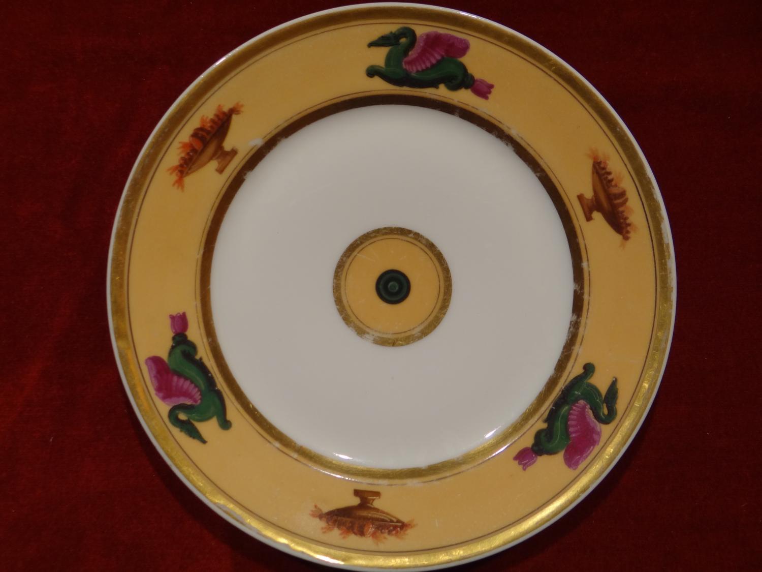 Ensemble de deux assiettes du service de Dreux