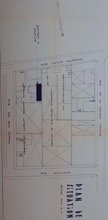 Usine de fabrication et distillation des goudrons dite Société des Mînes de Bitume et d'Asphalte du centre puis Cie Lyonnaise des Goudrons et Bitumes