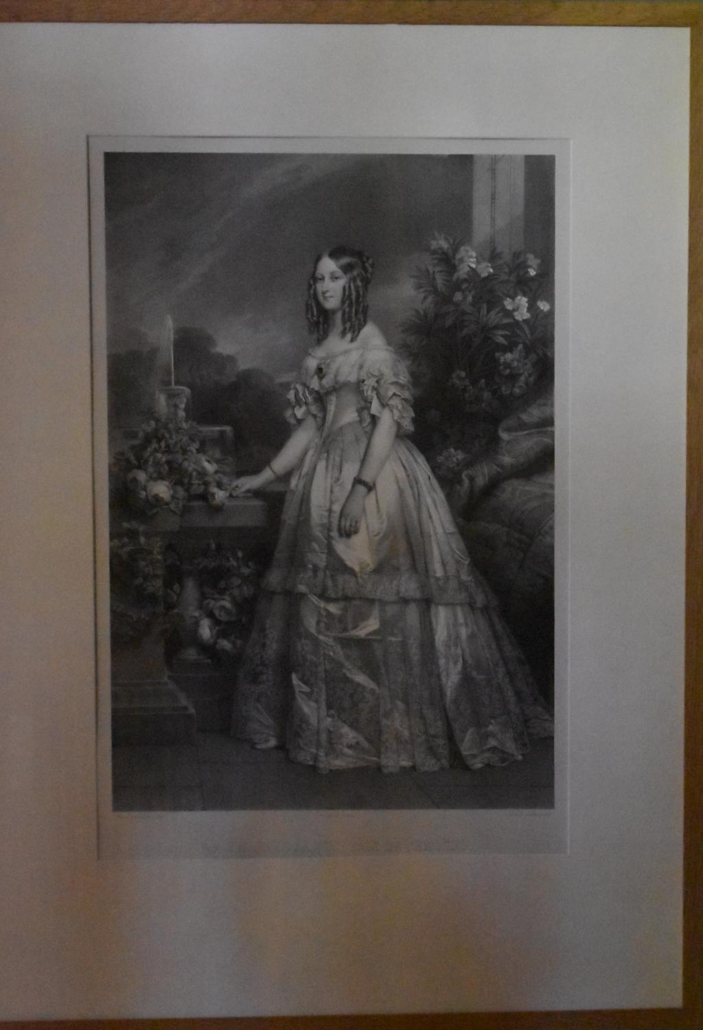 Estampe : S.A.R. Madame la duchesse de Nemours