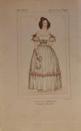 Gravure naïve n° 2 - Portrait de Clémentine d'Orléans
