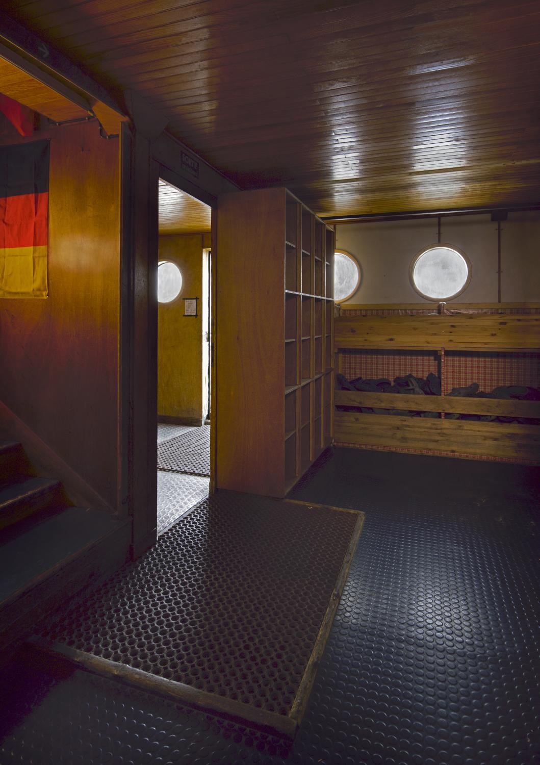 Refuge des Grands Mulet au sol et intérieur
