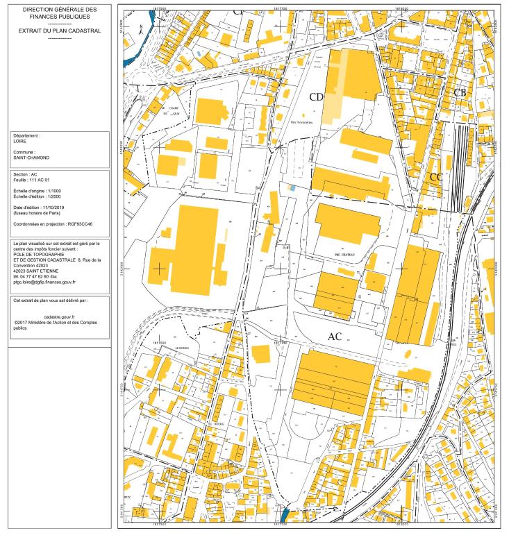 Compagnie des forges et aciéries de la marine et d'Homécourt puis Creusot-Loire puis GIAT-industries actuellement zone d'activité et projet Novaciéries