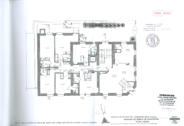 Hôtel de voyageurs, hôtel du Helder, puis résidence Helder