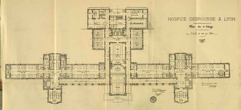 Hospice, puis hôpital pédiatrique Debrousse