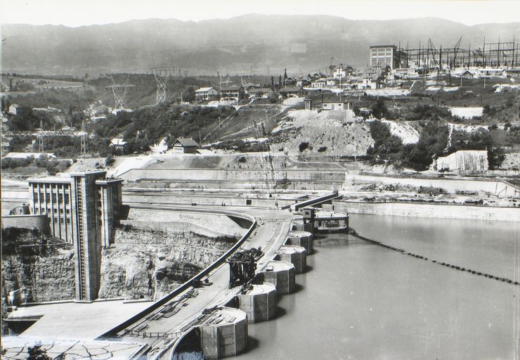 Barrage et centrale hydroélectrique de Génissiat