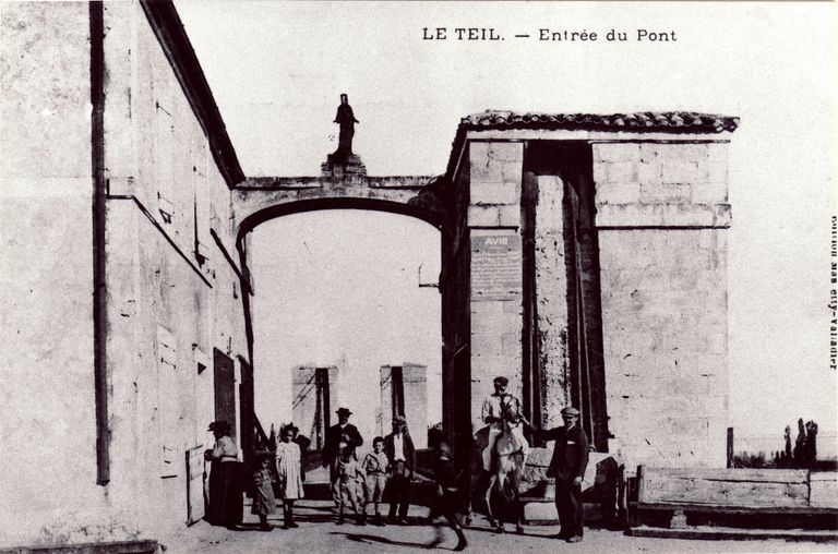 Pont routier du Teil (détruit)