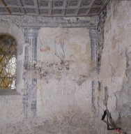 Ensemble des peintures murales de la chapelle