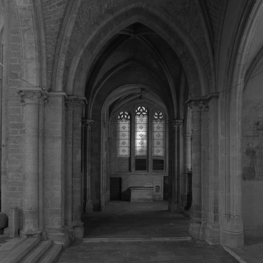 Ensemble du décor de la chapelle de Claude de Saint-Marcel (chapelle 7)