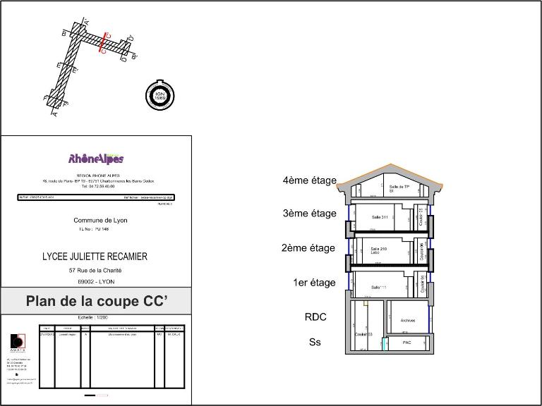 Collège moderne de jeunes filles, dit collège Juliette-Récamier, actuellement lycée Juliette-Récamier