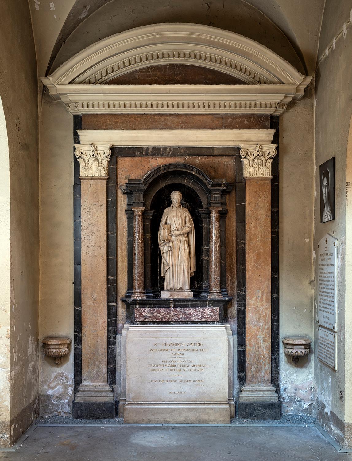 Chapelle de saint François-Xavier, quatrième travée ouest