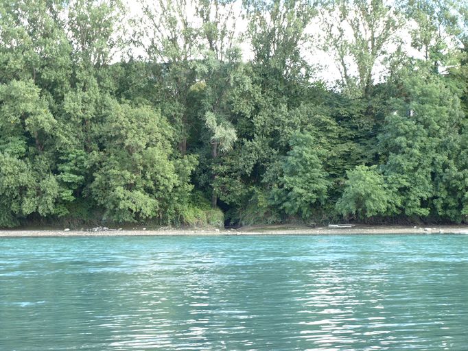 Bac à rames, puis bac à traille de Proulieu (disparus)