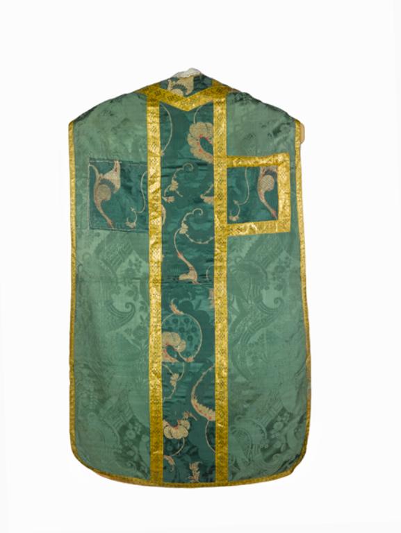 chasuble, étole : ornement vert