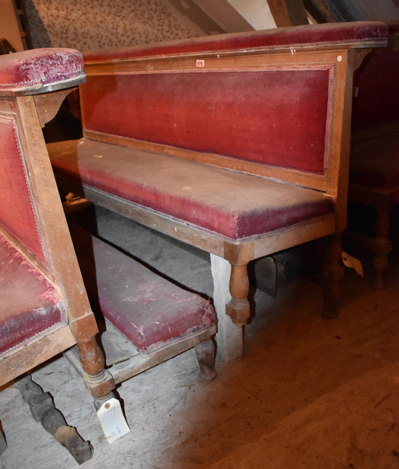 Banc de fidèles n° 2