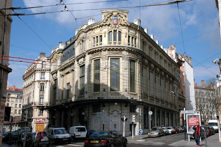 Salle de concert : salle Rameau ; brasserie (restaurant) : La Grande Taverne, puis salle de billard : Académie de billard de Lyon