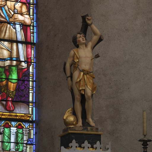 Statue : saint Sébastien