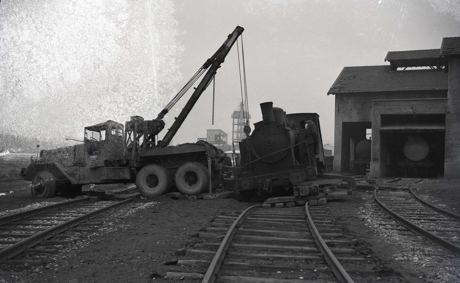 Usines chimique à Saint-Fons (ADRhône : 23Fi54)