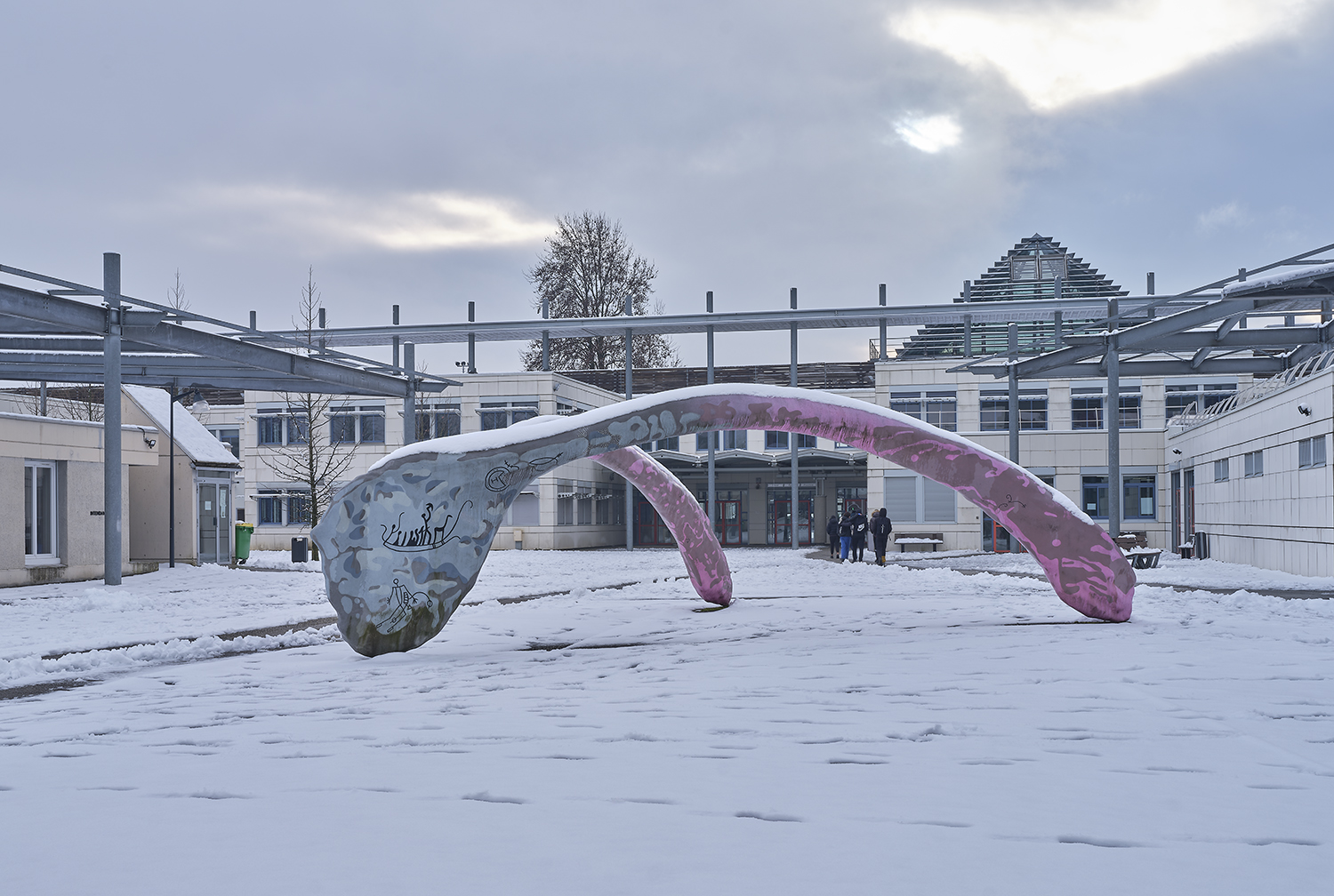 Collège d'enseignement technique, puis lycée professionnel, actuellement lycée polyvalent Pablo-Neruda