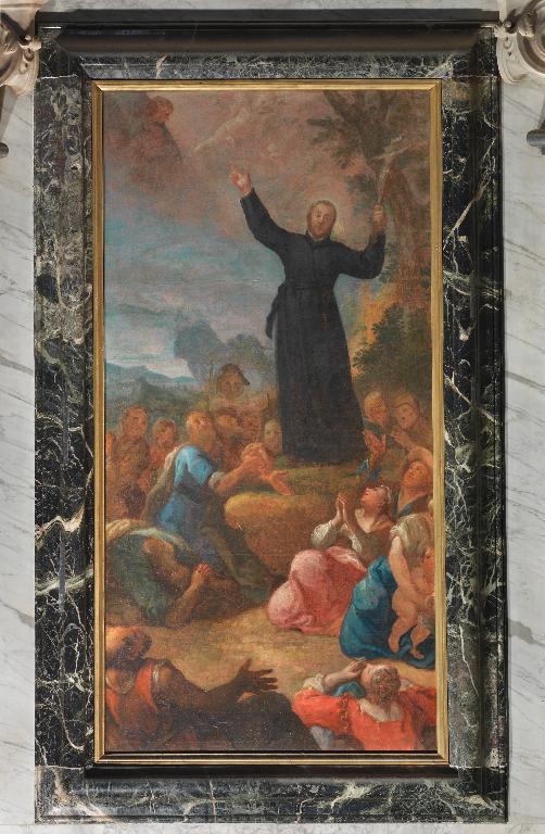 Tableau : Apothéose de saint Jean-François Régis