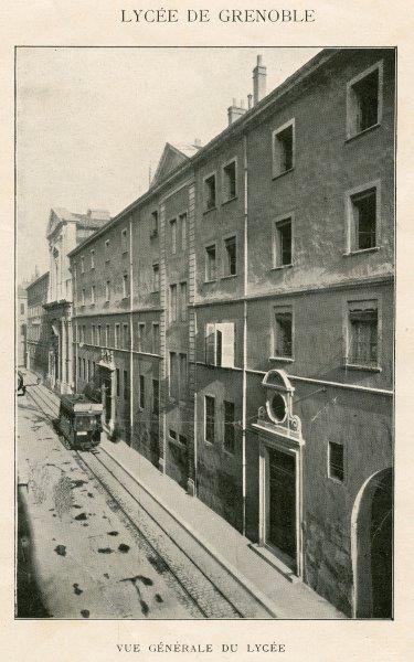 Collège de jésuites, dit Royal-Dauphin, puis école centrale, lycée impérial, collège royal, lycée de jeunes filles, actuellement cité scolaire Stendhal