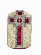 chasuble, voile de calice : ornement blanc n°1