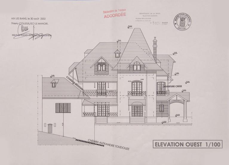 Maison, dite La Maison Grise, actuellement immeuble