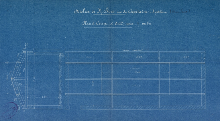 Usine de menuiserie (fabrication de stores) Texier puis carrosserie Vinzio puis décolletage sur métaux Pascal puis décolletage sur métaux Giroud puis S.I.B.A. articles de camping puis moules et mécanique Sermolyon actuellement Armanet point pneus