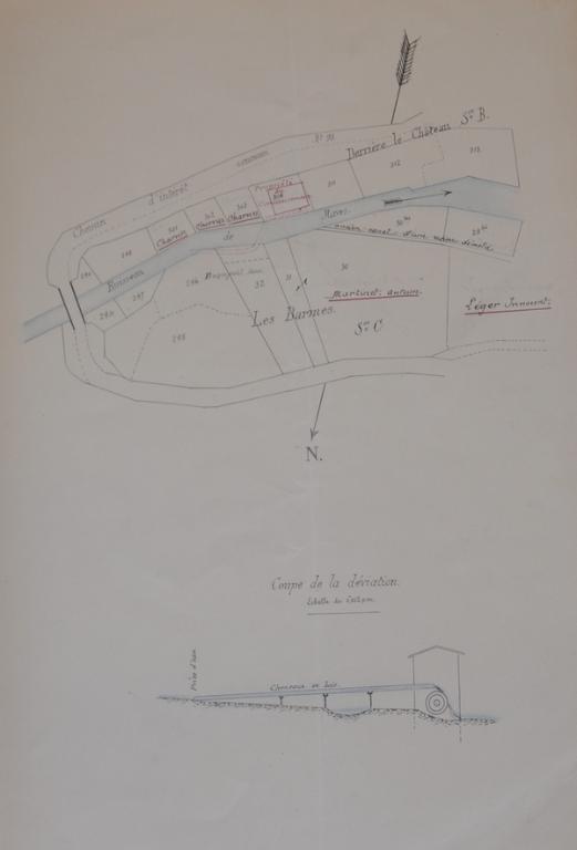 Scierie et moulin à farine Beaupoil (détruits)