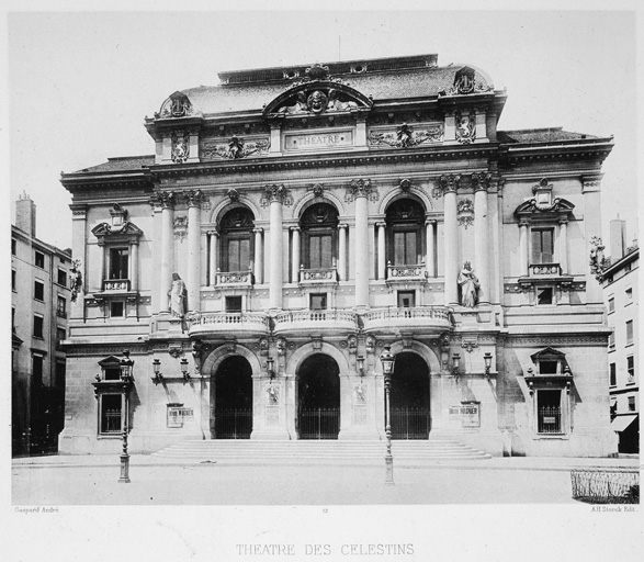 Théâtre dit École des mœurs républicaines, puis Théâtre des Variétés, puis Théâtre des Célestins