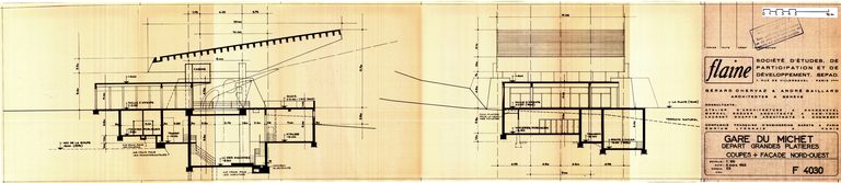 Gare inférieure du téléférique des Grandes Platières