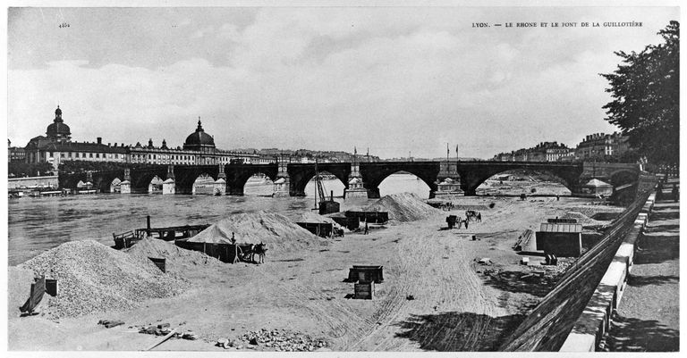 Deuxième pont de la Guillotière (détruit)