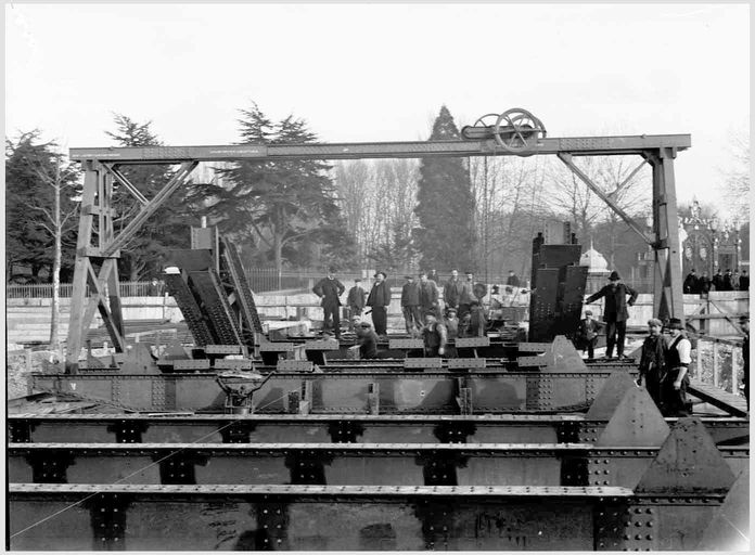 Pont routier de la Boucle, puis pont routier Winston-Churchill (détruit)