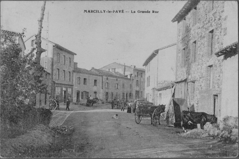 Présentation de la commune de Marcilly-le-Châtel