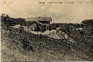 Chalet-restaurant (1er plan) et chalets-hôtels (arrière plan), vers 1895