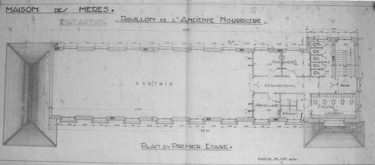 Maternité et foyer pour les mères célibataires dit Maison des mères nourrices de Gerland (démolie)