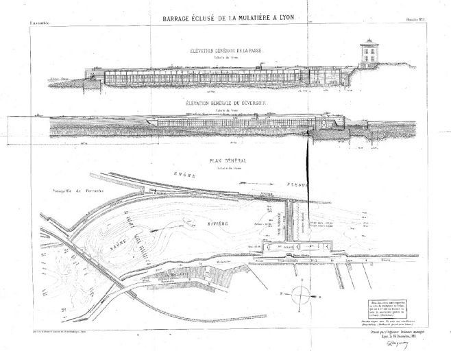 Pont dit viaduc ferroviaire de la Mulatière