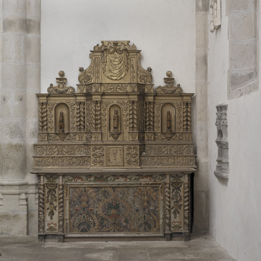 Tabernacle de l'ensemble de l'autel de la Vierge