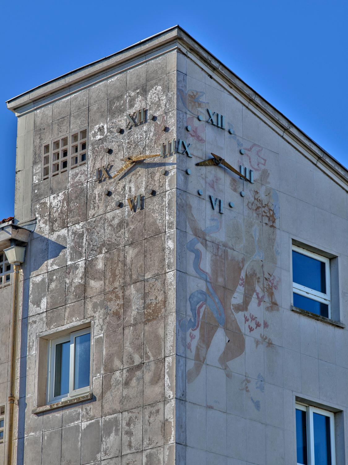 Peintures ; peintures monumentales : ensemble des décors réalisés par Maurice Savin pour l’école nationale professionnelle de Montluçon