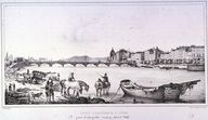 Pont du Concert, puis pont Charles X, puis pont Lafayette (détruit)