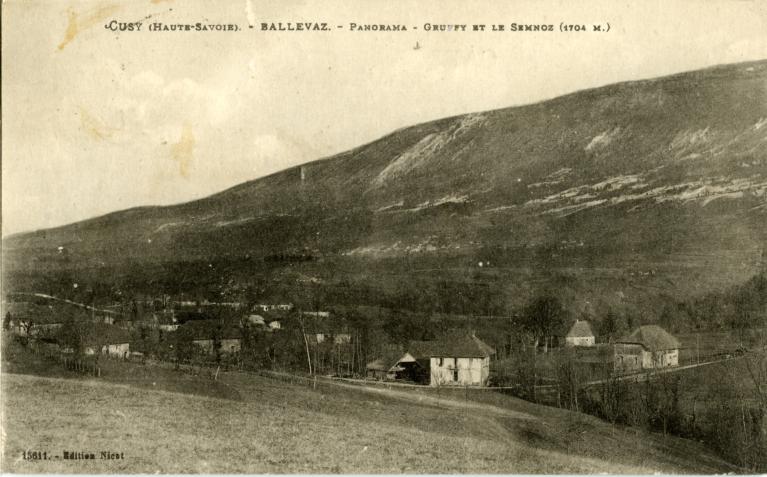 Présentation de la commune de Cusy