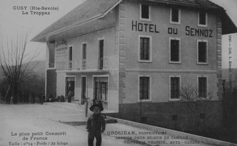 Hôtel du Semnoz actuellement logements.