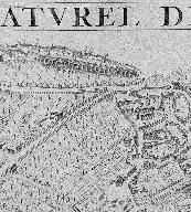 Le site en 1659